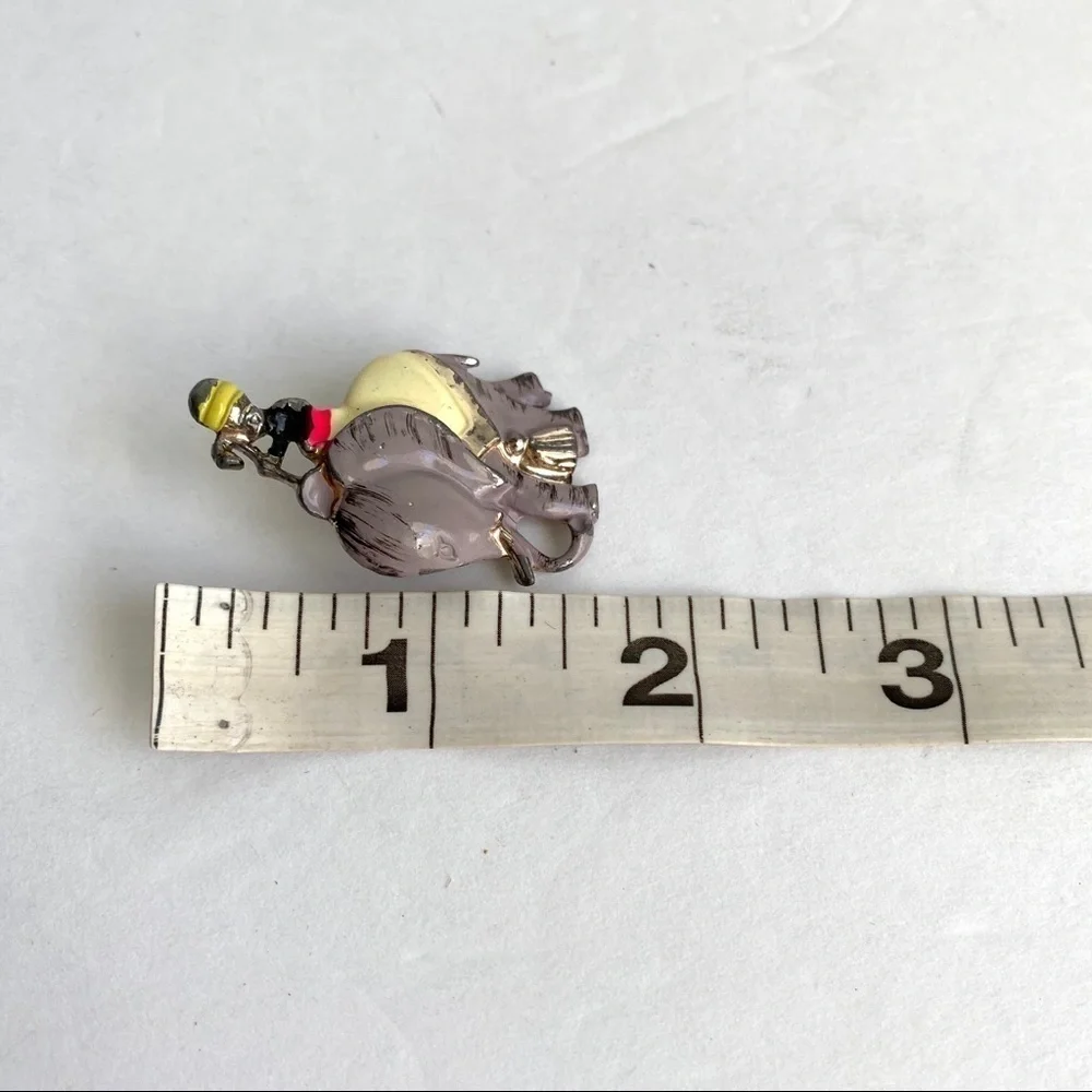 Vintage Elephant Brooch - Picture 7 of 7